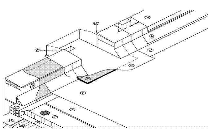 balcony scuppers details