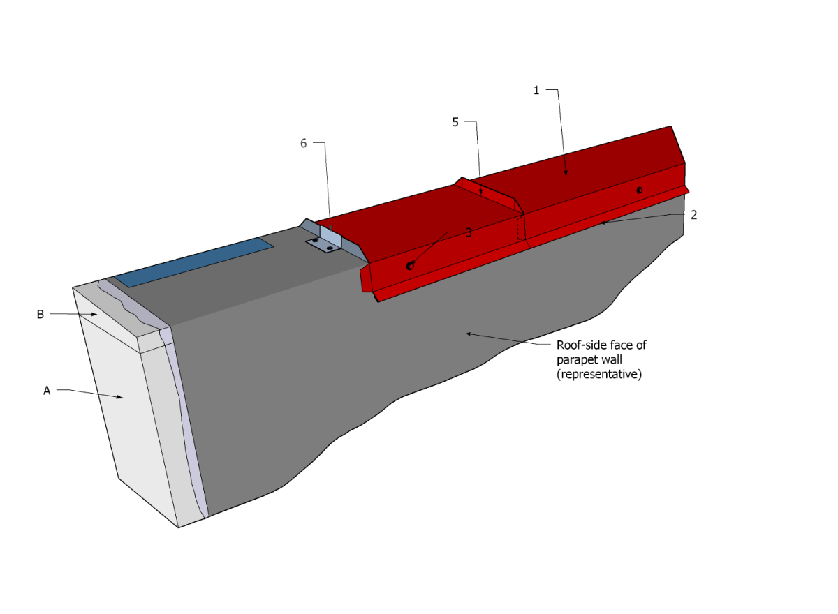 File:MF - Metal Cap Flashing (joints) - A.png - RCABC Roofing Practices ...